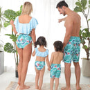 Summer Matching Swimsuits for Family - MYRINGOS