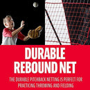 Baseball Pitching Target and Rebounder Net - MYRINGOS