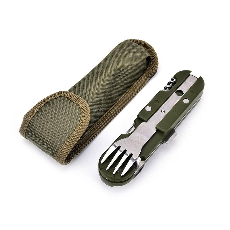 Portable Army Green Travel Kit - MYRINGOS