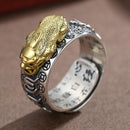 Pixiu Golden Toad Ring - MYRINGOS