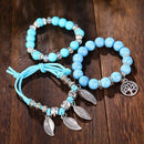 Boho Charm Beads Bracelet - MYRINGOS