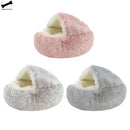 Cat Bed House Soft Plush - MYRINGOS