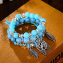 Boho Charm Beads Bracelet - MYRINGOS