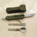 Portable Army Green Travel Kit - MYRINGOS