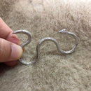 Women Dragon Snakes 3 Fingers Ring - MYRINGOS