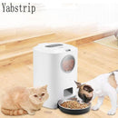 Automatic Cat Feeder - Timed Cat Feeder with Desiccant Bag for Dry Food - MYRINGOS